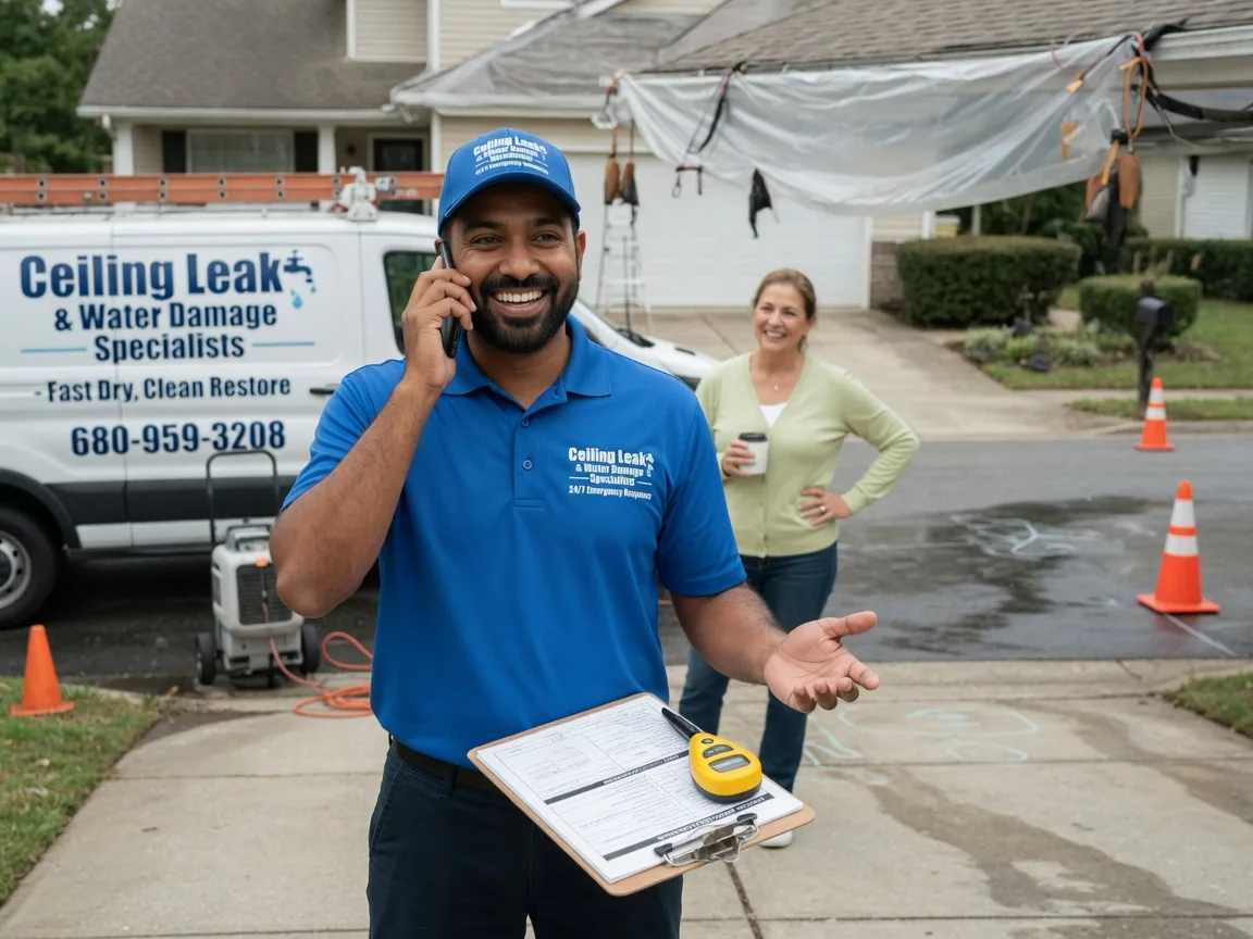 Ceiling Leak Cleanup Kimper, KY FAQs